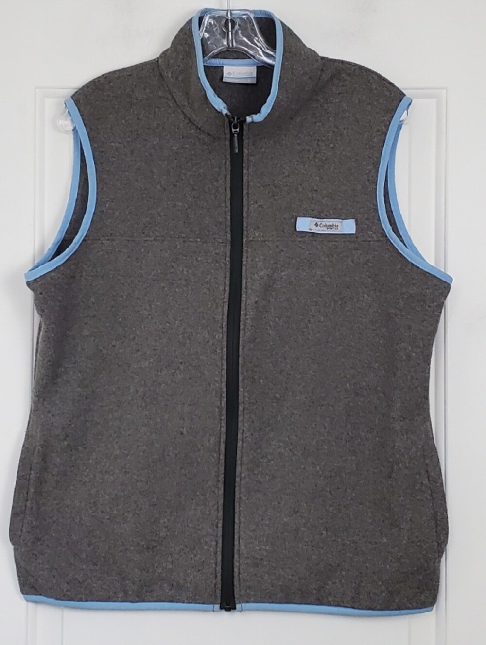 Columbia PFG Harborside Fleece Full Zip w/ Pockets Vest Outdoors - Size L - EUC
